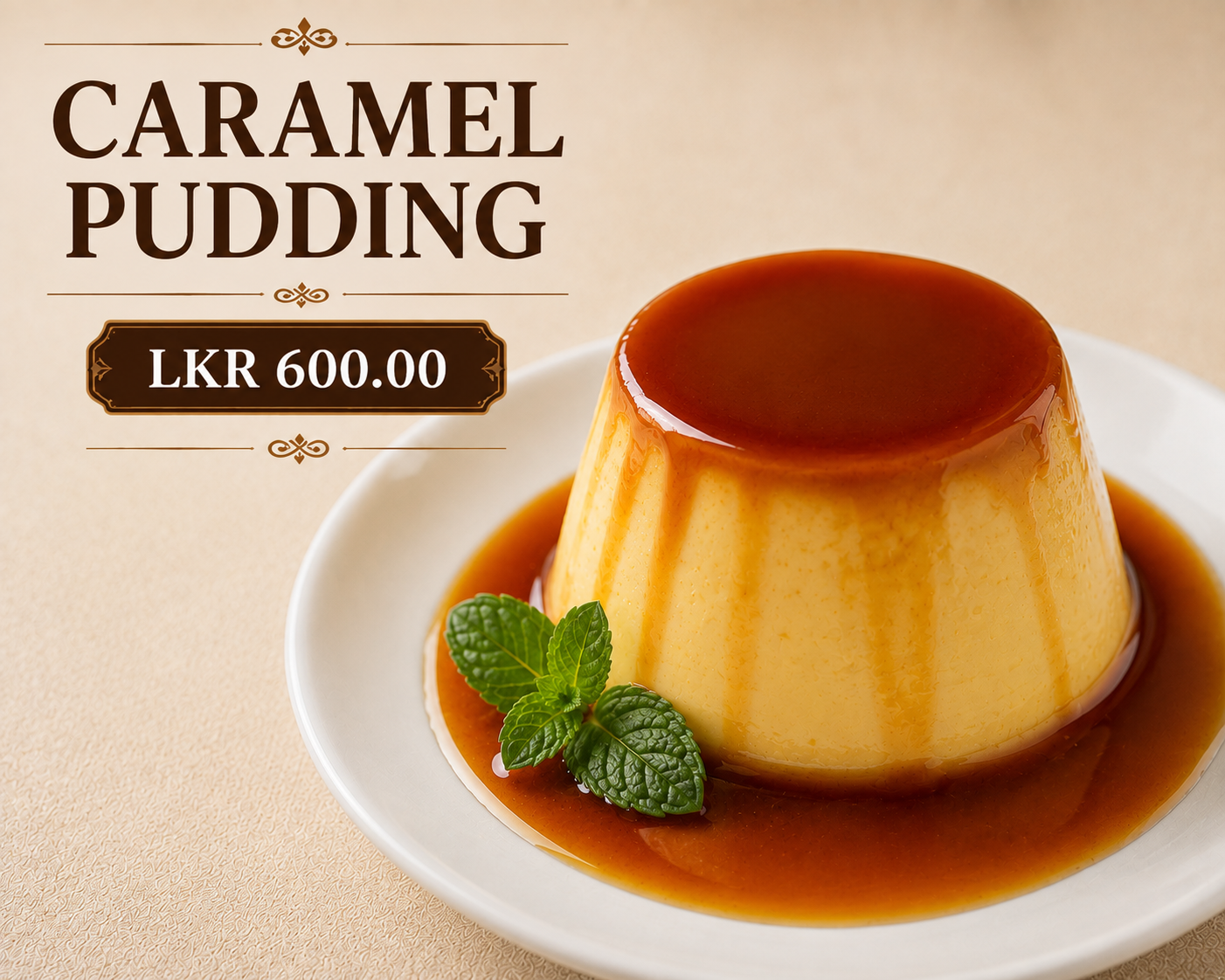 CARAMEL PUDDING