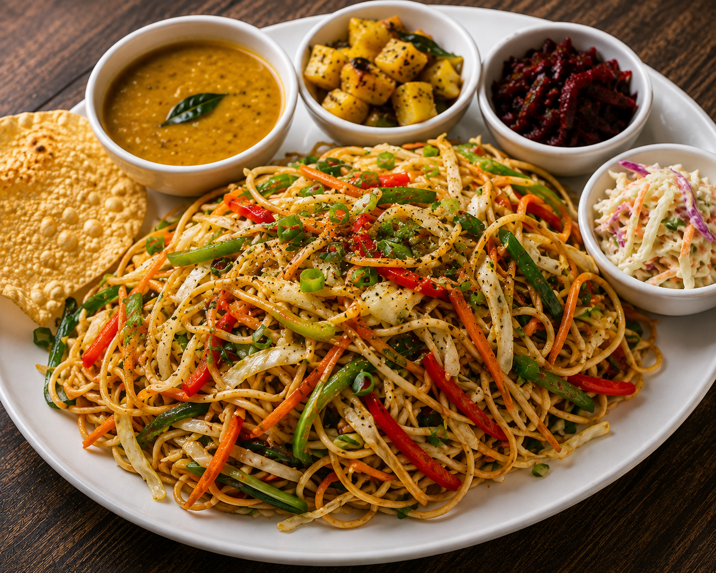 VEGETABLE FRIED NOODLE   